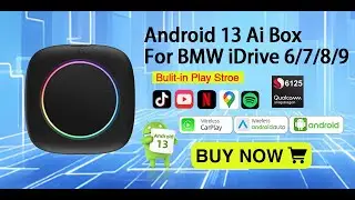 Wireless CarPlay Android 13 Box For BMW Benz Audi Cars QCM6125 4G 64G 8G 128G Multimedia Video Box