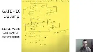 GATE Operational Amplifier Problem #6