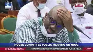 NDDC BOSS DANIEL PONDEI FAINTS DURING INTERROGATION