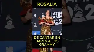 Rosal&iacute;a: De tocar en bares vac&iacute;os a ganar un Grammy | Historia real para artistas