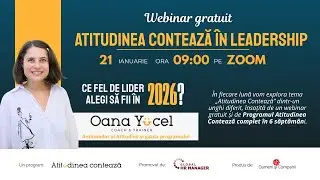 Atitudinea Contează în Leadership