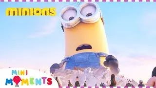 Kevin the Minion Terrorizes London! 🏫 | Minions | Movie Moments | Mini Moments