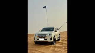 Nissan Xterra 2022 Dubai Dessert Drive to Pink Stone