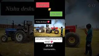Nishu bhai's Swaraj 855 FE ❤️ tractor power 🚜 #shorts #trending #viral #swaraj #nishu