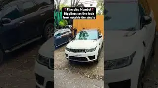 🫨Bigg Boss live set look from outside the studio #endemolshineindia #biggboss #filmcitymumbai