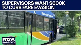 MCTS bus fare evasion, supervisors want security officers | FOX6 News Milwaukee
