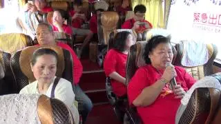 104年3月15日-鶯歌大湖太子宮-南下進香-09車上歡唱