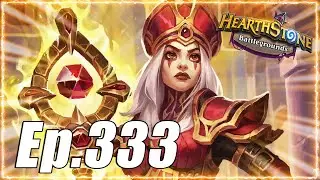 NEW HUGE PATCH! Hearthstone Battlegrounds funny moments №333
