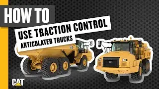 How to Use Traction Control on Your Cat&reg; Articulated Truck