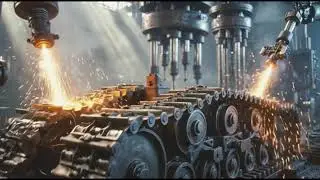 How Bulldozer Tracks Are Forged | Extreme Steel Process