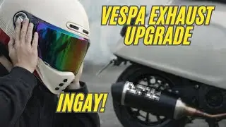 Vespa Primavera 150 Upgrade: Malossi RX Black Exhaust Install & Ride Review. 