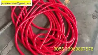 cable protect plastic spiral strip produce machine 2
