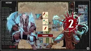 Summoner wars - Tournament of Champions - Polar Dwarves(Orange Lazarus) vs Tundra orcs (Jexix).