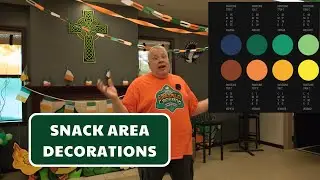 Irish Flag-Themed Snack Area! | Emerald Crossing VBS: Decorations