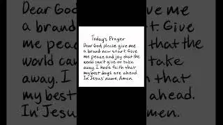 Today&rsquo;s prayer 🙏🏻 ❤️&zwj;🩹✝️ #prayer #christian #God #holyspirit #Jesus #faith #trust #shorts #fyp