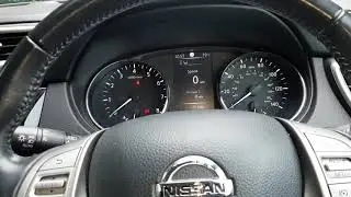 2016 Nissan qashqai (j11) service warning light resetting procedure