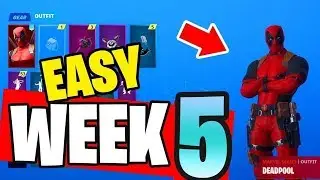 DEADPOOL WEEK 5 CHALLENGES & REWARD FORTNITE