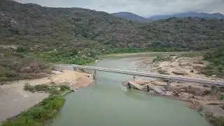Como si fuera película de RAMBO, esta es la versión 3.0 del Puente de Omitlán, inaugurado x claudia