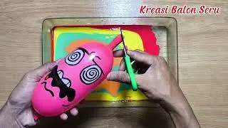 Making Slime with Cute Balloons - Satisfying Slime videos -ASMR DIY -Relaxing