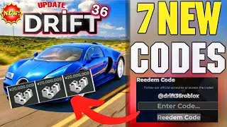 ⚠️UPDATE!💥CODES⚠️ DRIFT 36 ROBLOX CODES JANUARY 2026- CODES FOR DRIFT 36 