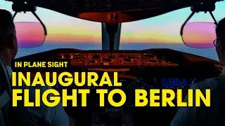 Inaugural Flight from Singapore to Berlin - Scoot