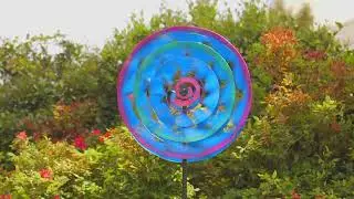 Psychedelic Blades Wind Spinner (R6878)