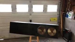Dual Toro Force 8&rsquo;s truck box tuned 33hz!  2019 Silverado with seat lift.