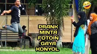 Prank mintak tolong potoin gaya konyol