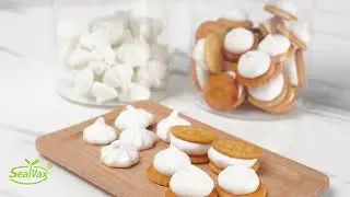 Simple Meringue Cookies  | SealVax Kitchen