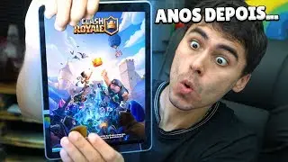 ENTREI NO CLASH ROYALE DEPOIS DE ANOS... TUDO MUDOU!!