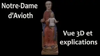 Statue de Notre-Dame d'Avioth - 3D model by EVENSIS & description by Anim'Avioth