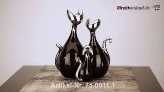 Dekofiguren Katzenfamilie 75.0011.1