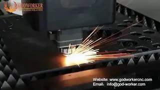 China Godwoker 3015PR  dual functions fiber laser cutting machine for metal sheet and tube, pipe