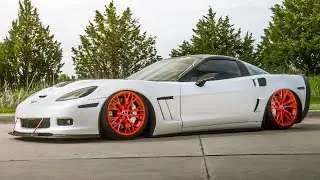 BAGGED C6 Corvette | EPIC Air Suspension Install