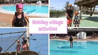 GRACIE FACES HER FEARS! | Spending the day around the hotel | Lanzarote holiday vlog 2021