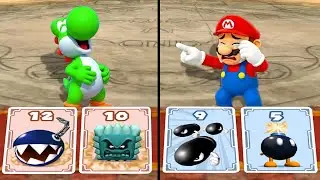 【マリオパーティシリーズ】ヨッシー VS マリオ！因縁のライバル対決、勝つのはどっちだ！？4K UHD (2160P)