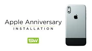 Slickwraps iPhone Anniversary Wrap Installation Video