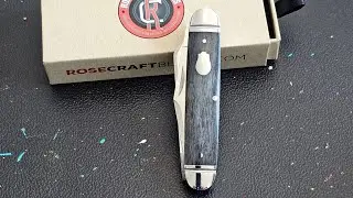 @RoseCraftBlades Briarpatch Jack overview! 2blade D2 slip joint!