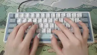 Blank60 - DesignerStudio Graphite Gold Switch Sound test