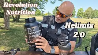 Ride & Review: Helimix vortex shaker cup,  Revolution Nutrition chocolate cake whey protein 