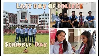 Last day of college | Graphic Era Hill University | Scribble Day