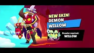 Unlocking demon willow (brawl stars) #brawlstars #trophypushing #gmaing  #gaming