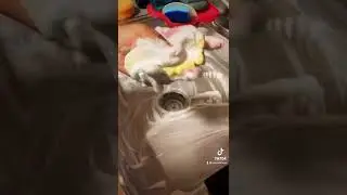 Oxi soft scrub # #asmr #clean #short #spongesqueezing #shorts #asmrcleaning #subscribe