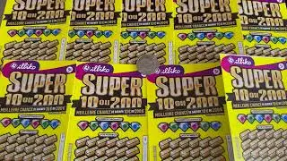 🍀enfain les 200€ !!🍀#grattagefdj super 10 ou 200#illiko
