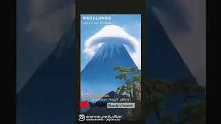Amazing😮Mind Blowing😚 Cap🌪️🌪️Cloud Rotation