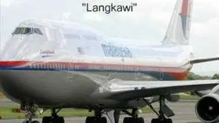 Malaysia Airlines Boeing 747-4H6 