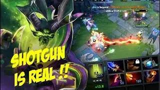 POWER OF SHOTGUN - Kuroky Pugna Instant Kill Build Dagon - Top Pro Player Dota 2