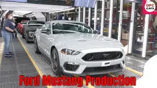 Ford Mustang and GT500 Production Line 2022