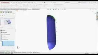 Solidworks Simulation- Working with symmetric restraints