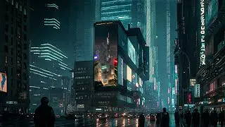 Dystopian Dreams - Blade Runner Vibes: Futuristic Synthwave Soundscapes.